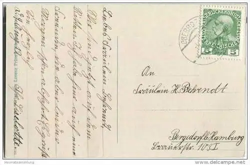 La Funicolare della Mendola - signiert  R. A. Höger