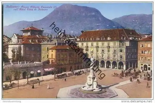 Bolzano - Piazza Vittorio Emanuele III - Hotel Citta di Bolzano