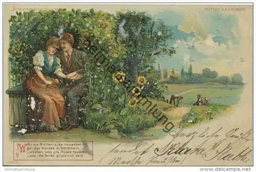 Liebespaar - Halt gegen das Licht - Verlag Meteor N° 503