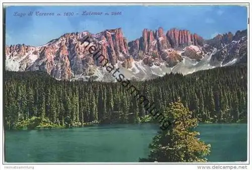 Lago di Carezza - Latemar
