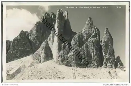 Tre Cime di Lavaredo - Cima Piccola - Foto-AK