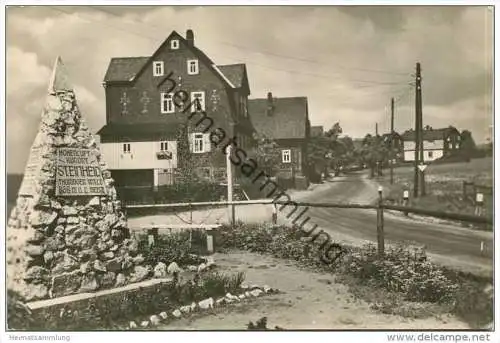 Steinheid - Foto-AK - Verlag Kurt Görtz Bad Frankenhausen