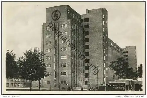 Berlin-Siemensstadt - Hochhaus - Foto-AK - Verlag I. W. B.