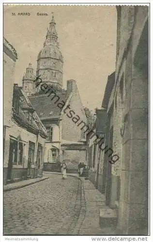 St. Amand les Eaux - Gasse - Verlag J. G. Schmitz Cöln 1918