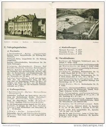Mylau 1932 - 8 Seiten mit 13 Abbildungen