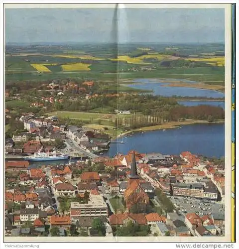 Kreis Ostholstein 70er Jahre - Der Touristikpark im Ferienland Schleswig-Holstein - Faltblatt mit 5 Abbildungen und eine