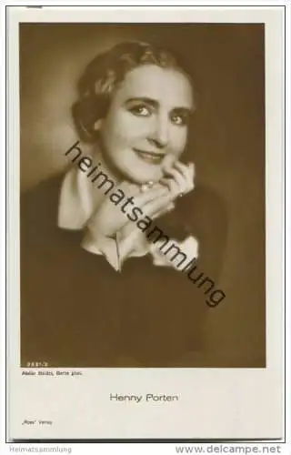 Henny Porten - Ross-Verlag 3521/3