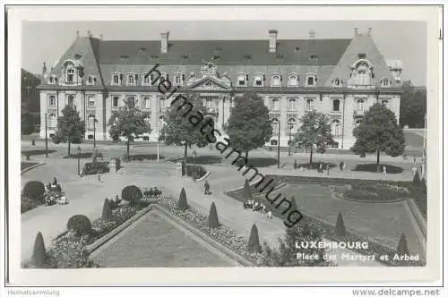 Luxembourg - Place des Martyrs et Arbed