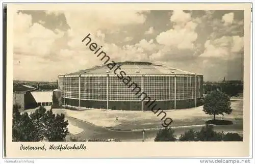 Dortmund - Westfalenhalle - Foto-AK