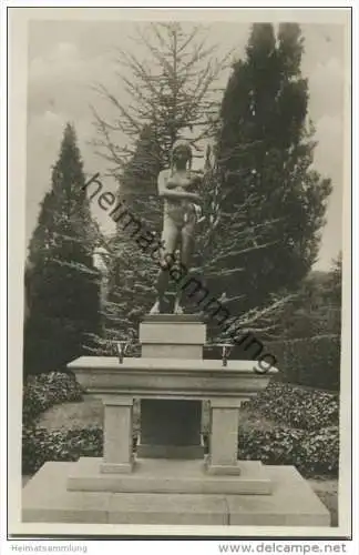 Berlin-Dahlem - Schmuckbrunnen im Botanischen Garten - Foto-AK