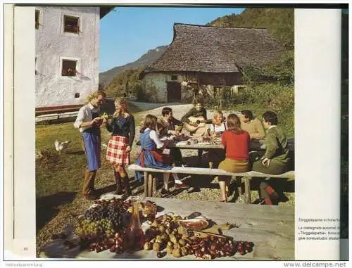 Souvenir aus Südtirol 70er Jahre - 71 Farbfotos - Italienisch-Deutsch