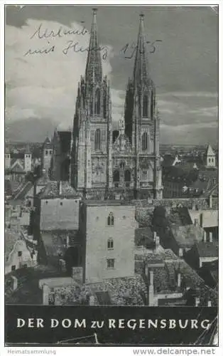 Der Dom zu Regensburg - 24 Seiten mit 18 Abbildungen - Verlag Bischöfliches Ordinariat Regensburg 1955