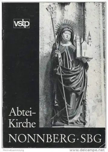 Abtei-Kirche Nonnenberg - 16 Seiten mit 14 Abbildungen - Verlag St. Peter Salzburg 1970