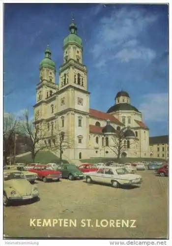 Kempten St. Lorenz 1971 - 24 Seiten mit 18 Abbildungen - Verlag Schnell &amp; Steiner München
