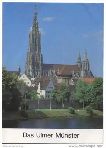 Das Ulmer Münster - Grosse Baudenkmäler - Heft 286 - 1985 - Deutscher Kunstverlag München Berlin - 18 Seiten mit 8 Abbil