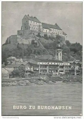 Burg zu Burghausen - Grosse Baudenkmäler - Heft 65 - 1950 - Deutscher Kunstverlag München Berlin - 16 Seiten mit 8 Abbil