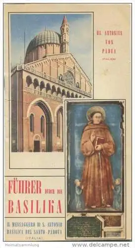 Padua - Führer durch die Basilika - 20 Seiten mit 25 Abbildungen