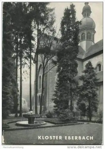 Kloster Eberbach - Grosse Baudenkmäler - Heft 70 - 1952 - Deutscher Kunstverlag München Berlin - 16 Seiten mit 7 Abbildu