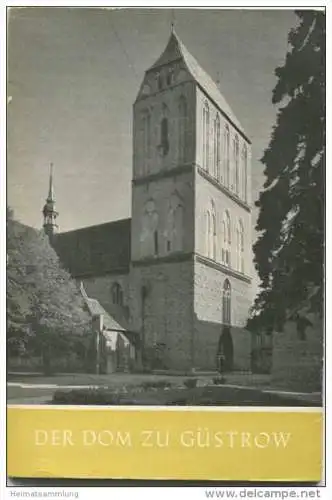 Güstrow 1965 - Der Dom - Das christliche Denkmal Heft 17 - 32 Seiten mit 27 Abbildungen