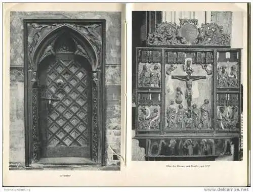 Stralsund 1962 - Die Nikolaikirche - Das christliche Denkmal Heft 59 - 32 Seiten mit 23 Abbildungen