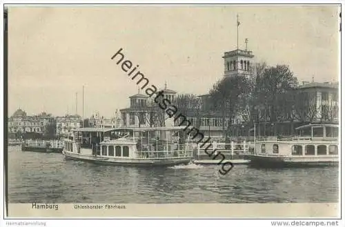 Hamburg - Uhlenhorst - Fährhaus - Fahrgastschiff