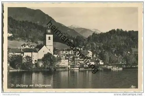St. Wolfgang - Wolfgangsee - Foto-AK