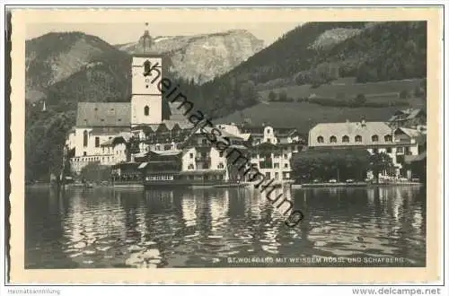 St. Wolfgang - Schafberg - Foto-AK