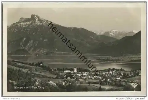 Mondsee - Schafberg - Foto-AK