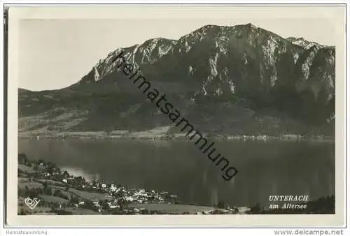 Unterach am Attersee - Foto-AK