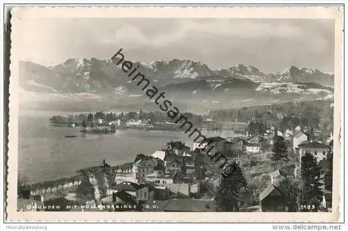 Gmunden mit dem Höllengebirge