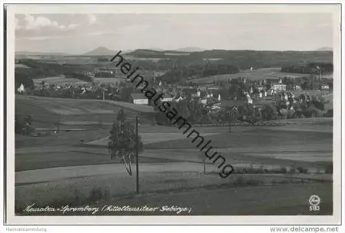 Neusalza-Spremberg - Blick auf die Innenstadt - Foto-AK