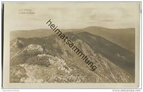 Krkonose - Riesengebirge - Kozi hibety  - Ziegenrücken