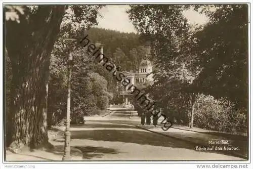 Marienbad - Marianske Lazne - Neubad - Foto-AK