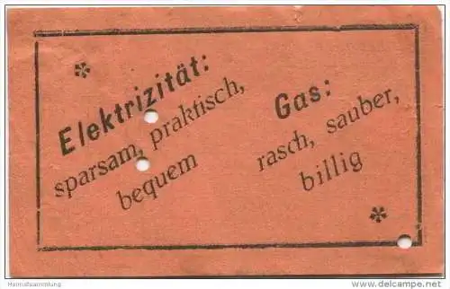 Deutschland - Cottbus - Strassenbahn der Stadt Cottbus - Fahrschein