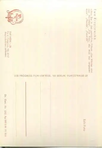 Ewa Krzyzewska - VEB Progress Film Vertrieb Berlin 1966