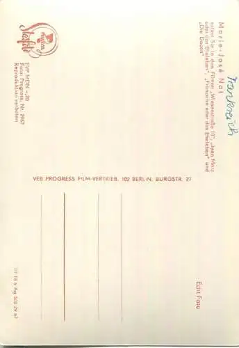 Marie Jose Nat - VEB Progress Film Vertrieb Berlin 1967