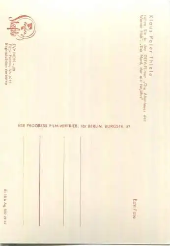 Klaus-Peter Thiele - VEB Progress Film Vertrieb Berlin 1967