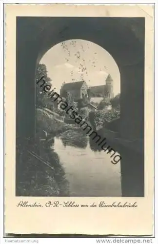 Olsztyn - Allenstein - Schloss - Eisenbahnbrücke