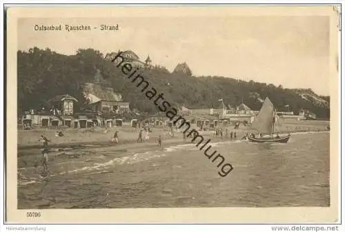 Ostseebad Rauschen - Swetlogorsk - Strand - Feldpost
