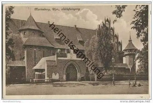Marienburg - Schlosseingang