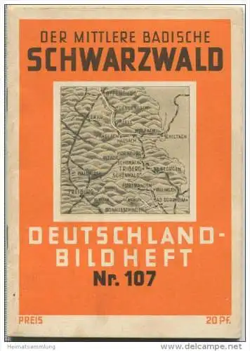 Nr. 107 Deutschland-Bildheft - Der mittlere Badische Schwarzwald