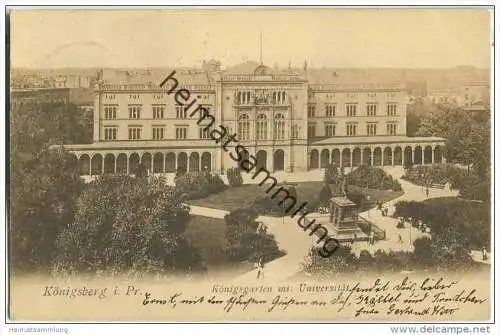 Kaliningrad - Königsberg - Universität - Königsgarten