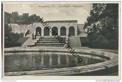 Kaliningrad - Königsberg - Schlossteich - Kaskaden