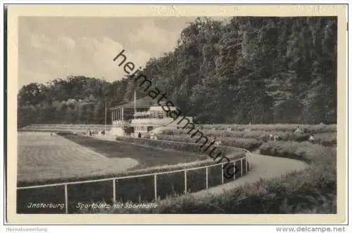 Insterburg - Tschernjachowsk - Sportplatz mit Sporthalle