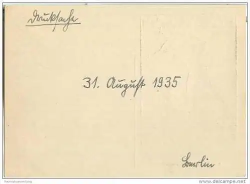 Postkarte - Privatganzsache Beposta 1935 - Berliner Postwertzeichen-Ausstellung - Sonderstempel