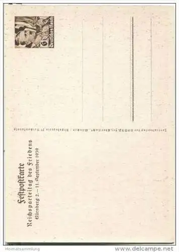 Postkarte - Reichsparteitag Nürnberg 1939