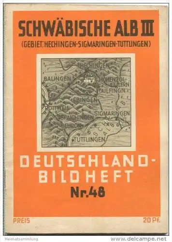 Nr. 48 Deutschland-Bildheft - Schwäbische Alb III - Gebiet Hechingen - Sigmaringen - Tuttlingen