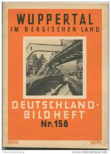 Nr. 158 Deutschland-Bildheft - Wuppertal im Bergischen Land