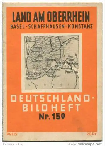 Nr.159 Deutschland-Bildheft - Land am Oberrhein - Basel - Schaffhausen - Konstanz