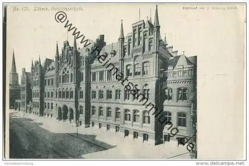 Lübeck - Gerichtsgebäude